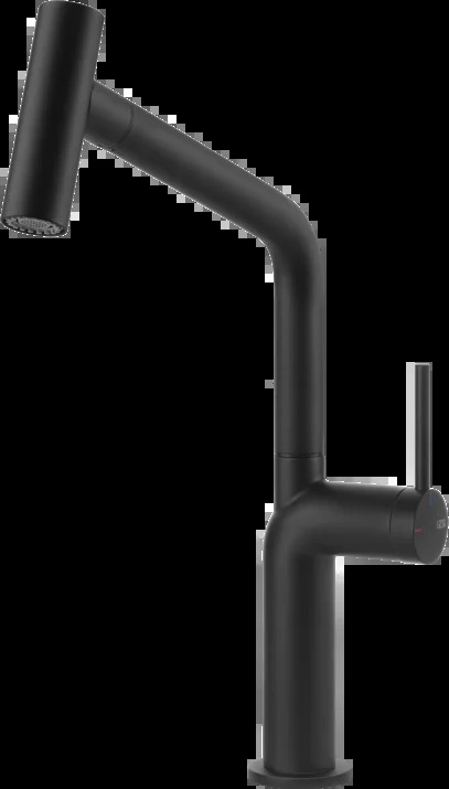 Смеситель для раковины 60313 299 Gessi Stelo МАТОВО-ЧЕРНЫЙ