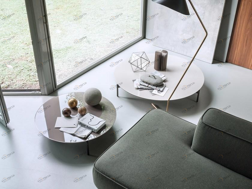 Lema Круглый овальный журнальный столик sun-id-1414362