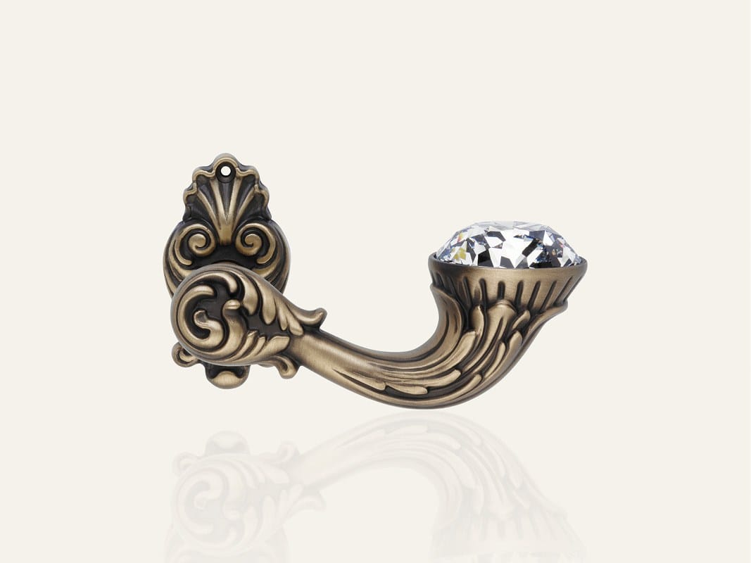 Латунная ручка в стиле Людовика XIV с кристаллами Swarovski® с насадкой LINEA CALI' Brilliant Diamond ARCH-00079196 - Вид №8