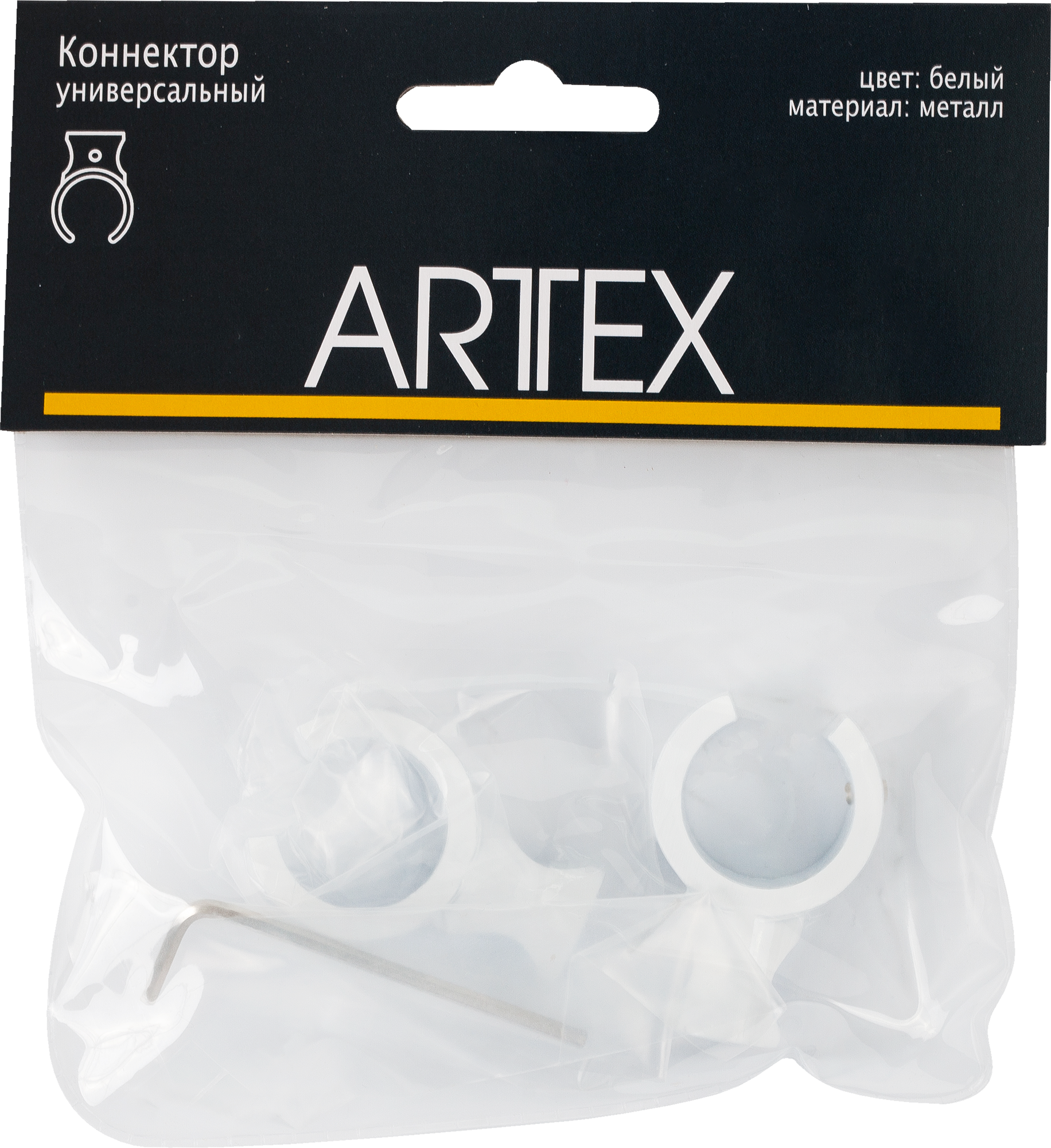 ARTTEX Держатель для дополнительной штанги - белый глянец 82110329 STLM-0019266 - Вид №1