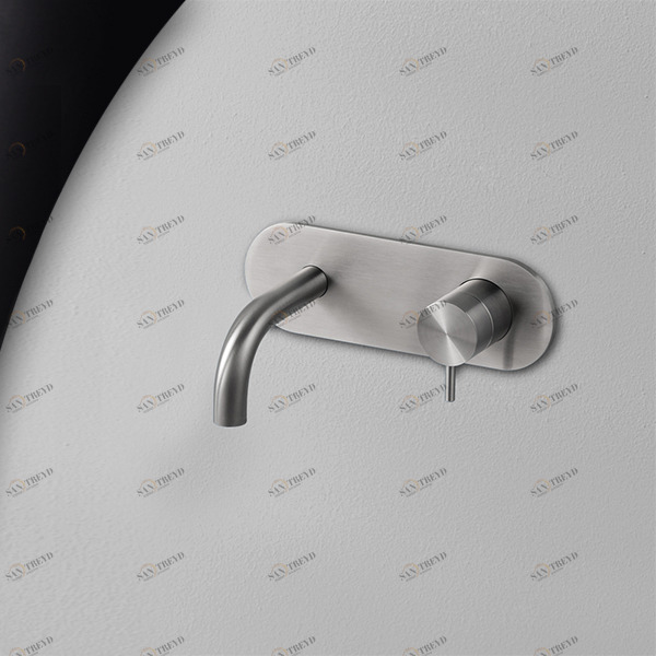 Смеситель для раковины сталь матовая Toki Radomonte TKI20S