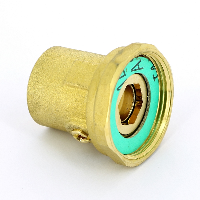 Соединение ВВ PAV/A-F25 со встроенным шаровым краном WATTS Ind 1"1/2х1" 10003679 - Вид №1