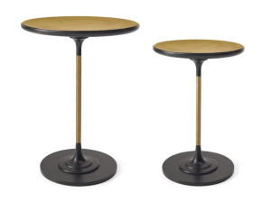 Высокий круглый журнальный столик