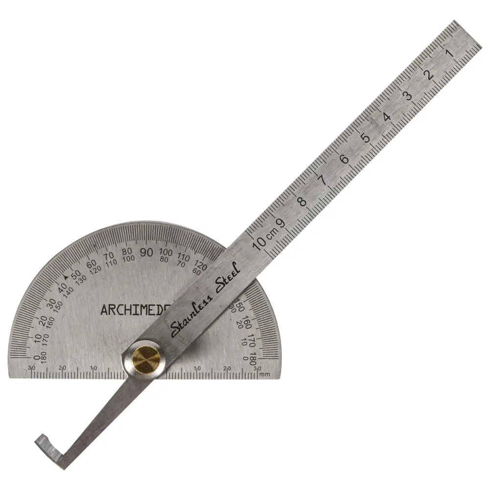 Транспортир с линейкой Archimedes 150 мм STLM-2029849