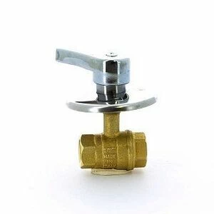 Кран шаровой ITAP под штукатурку с хромированной рукояткой 1/2''