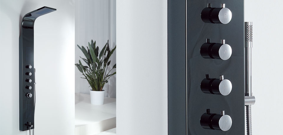 Душевая панель Wellis Mariner Black sun-id-296363 - Вид №1