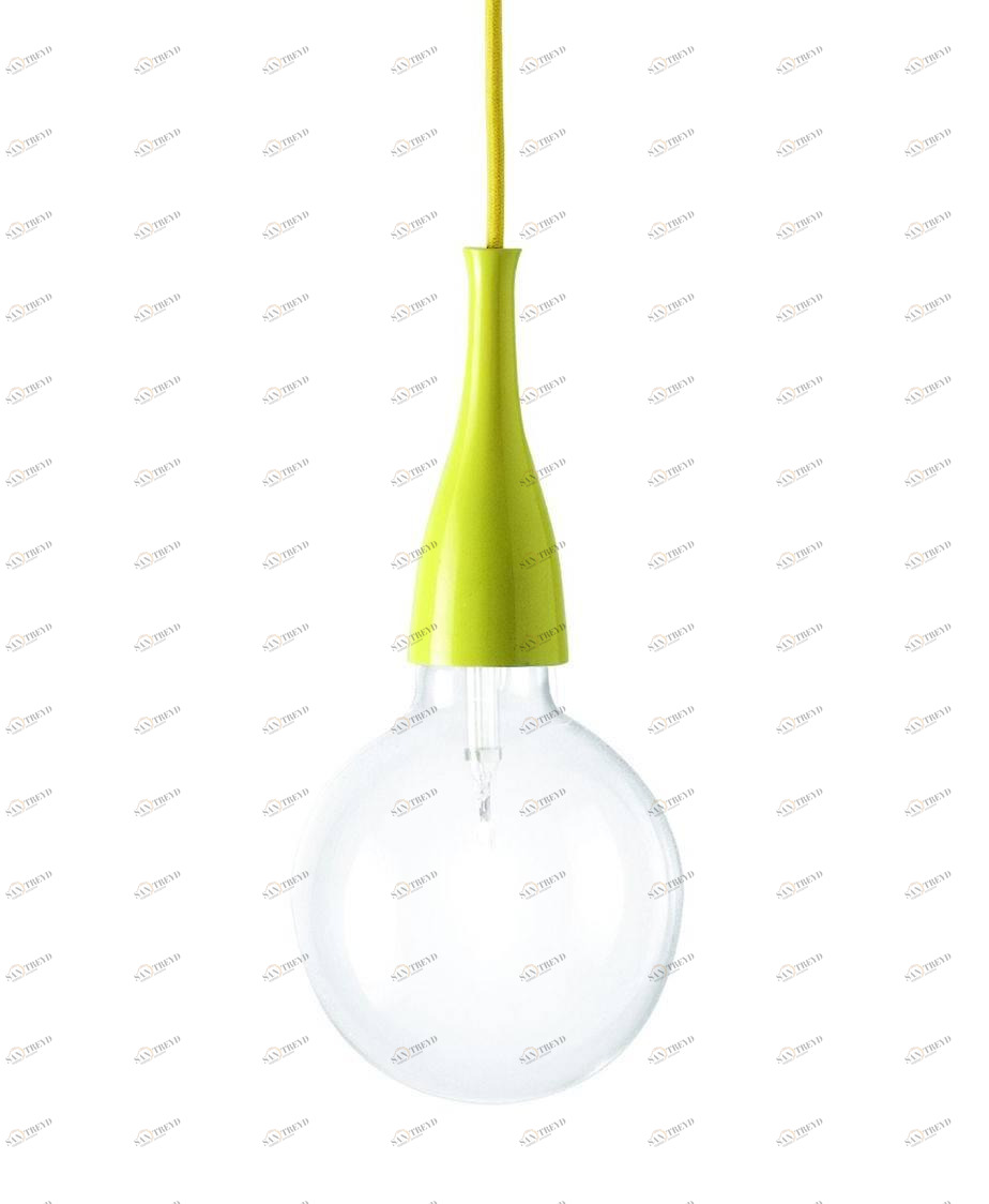 Подвесной светильник Ideal Lux Minimal SP1 Giallo IDEAL LUX MINIMAL 071639 Желтый