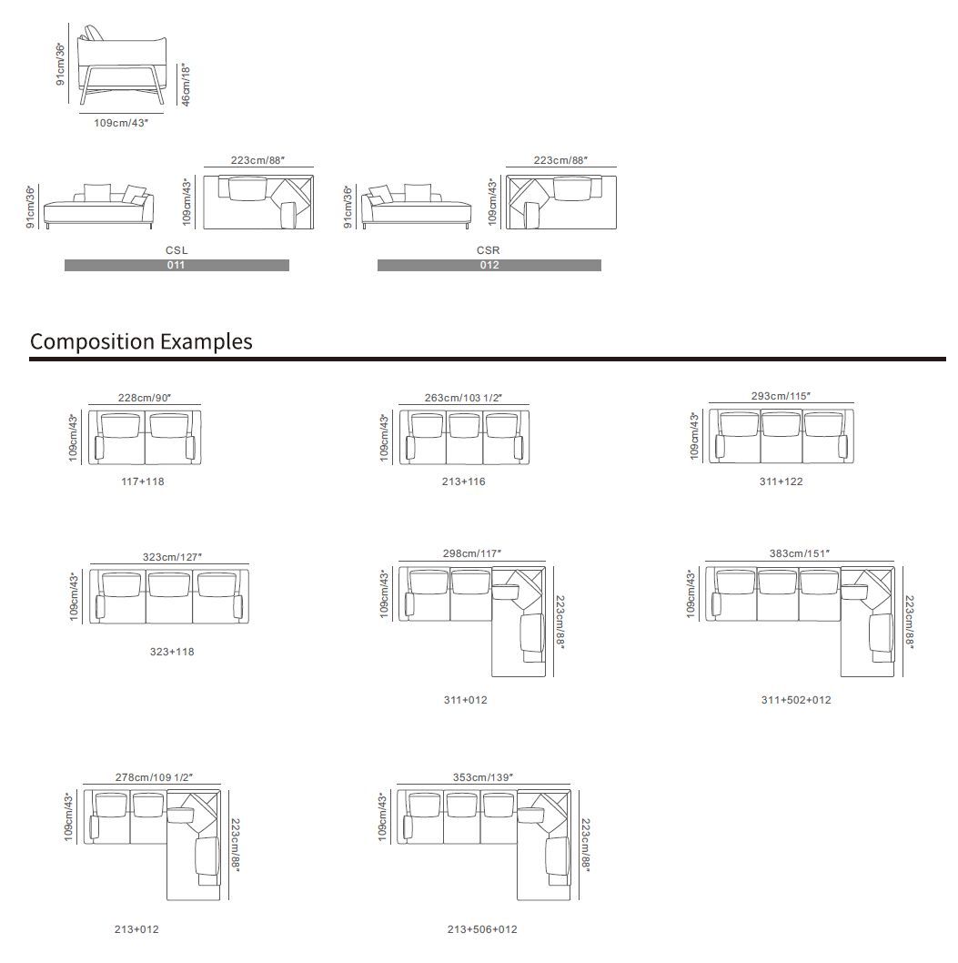 Кожаный угловой модульный диван CAMPO DE' FIORI IBIZA ARCH-00060427 - Вид №2