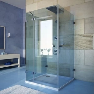 Душевая кабина 100x100 GK-004B стекло прозрачное GUTEWETTER LUX SQUARE