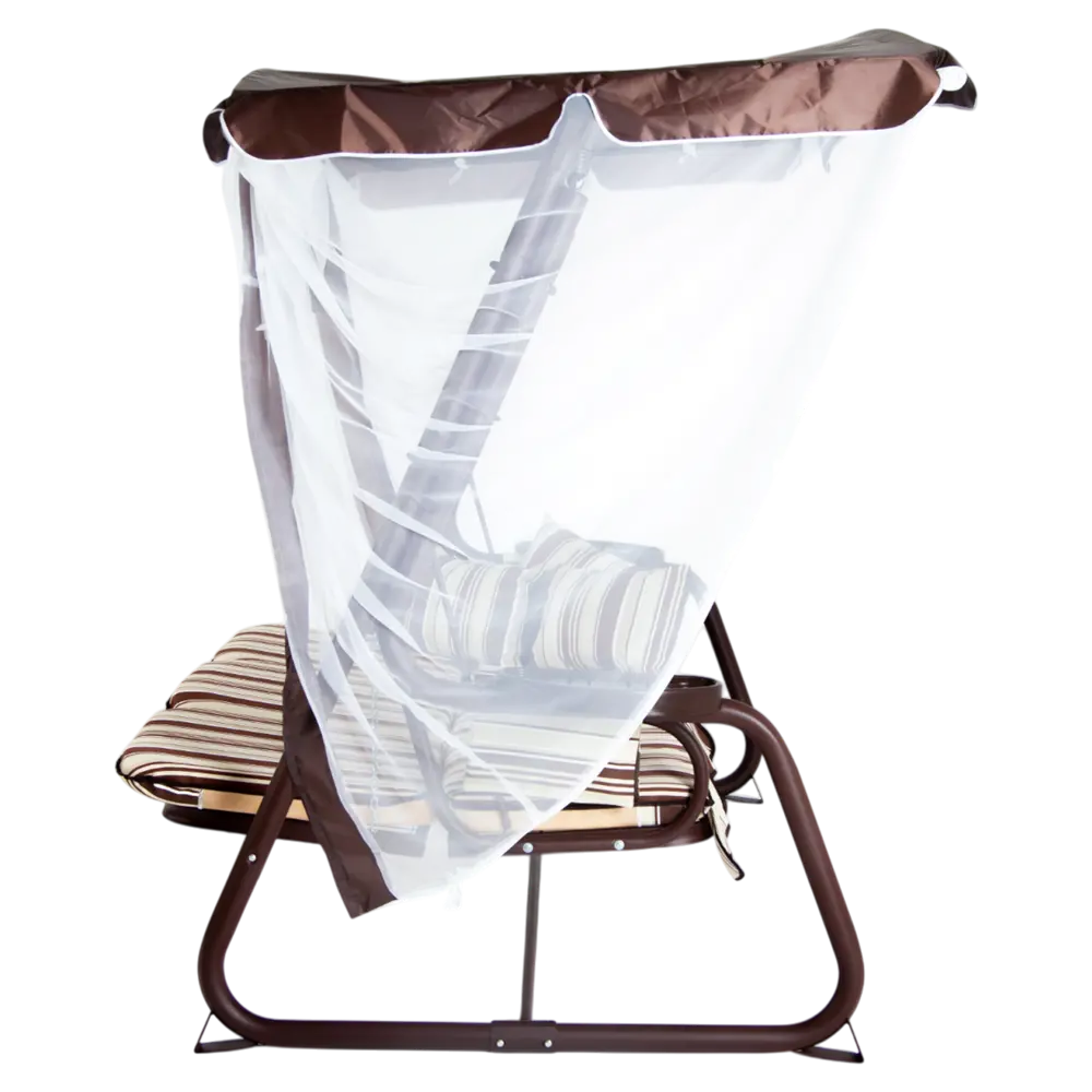 Качели садовые Emmi 3-х местные шоколадный Santreyd Качели садовые 3-х местные STLM-2193499 - Вид №4