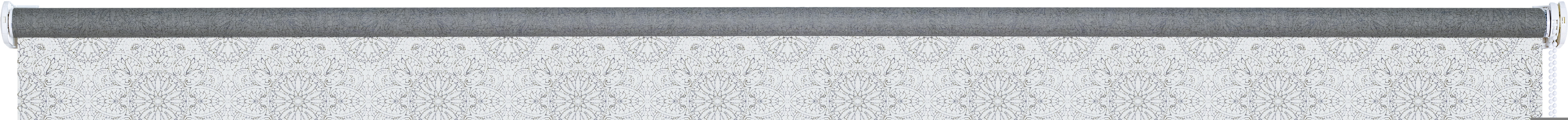 Рулонная штора GARDEN Neo Classic серая с орнаментом 140×175 см 82934354