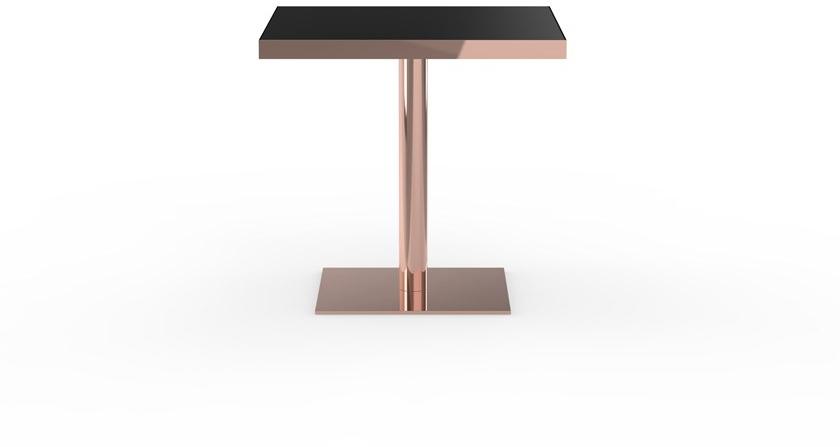 Wiener GTV Design Квадратный металлический стол sun-id-1371133 - Вид №1