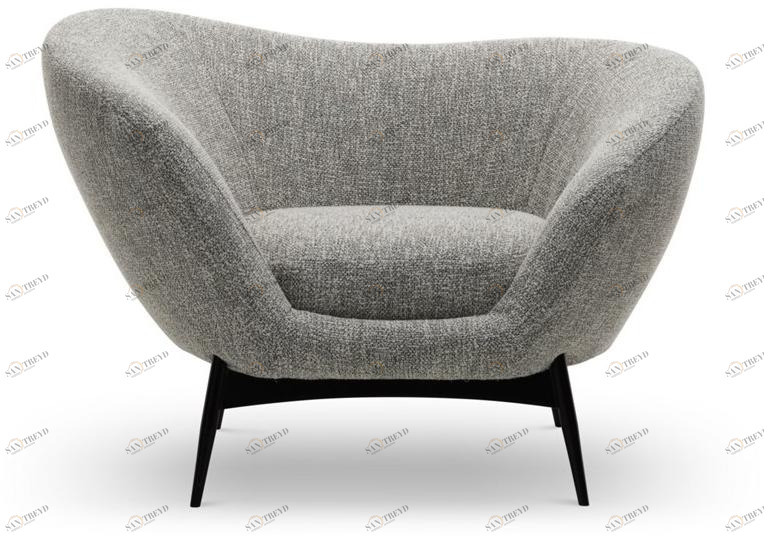 Saba Italia Кресло из ткани с подлокотниками Oltremare sun-id-1453288