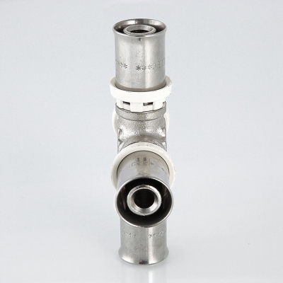 VTm.241.N.161616 Пресс-фитинг – крестовина Valtec 16 х 16 х 16 х 16 мм  - Вид №14