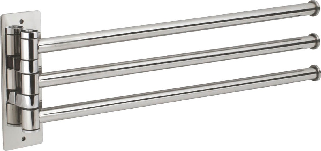 Тройной держатель для полотенец из нержавеющей стали / HT30443 Creavit  - Вид №1