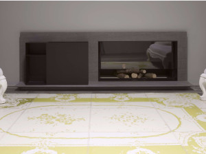 Стальной дровяной камин