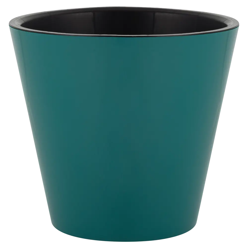 Горшок цветочный London ø16 h14.5 см v1.6 л пластик синий INGREEN STLM-2147833