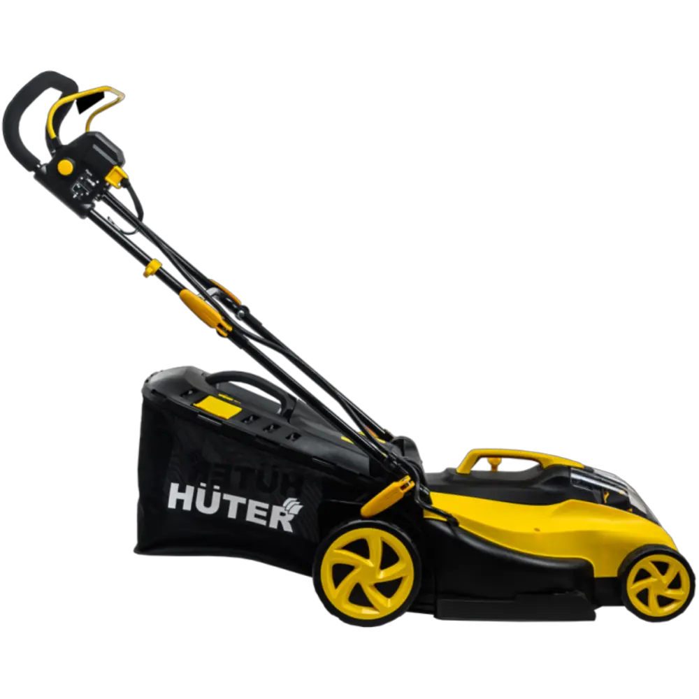 Газонокосилка аккумуляторная бесщеточная Huter CLM-40 LI 40 В 37 см 1x4 Ач АКБ и ЗУ входит в комплект 89364848 STLM-2071452  - Вид №7