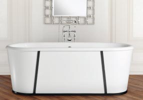 Gentry Home Новая Канада Cast iron bathtub Никель GH100673  - Вид №1