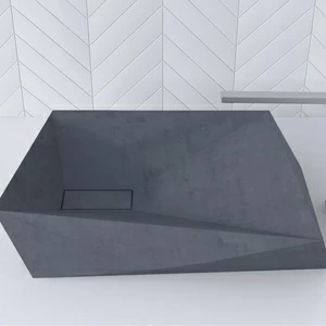 WB602GRAFIT Накладная раковина на столешницу  овальная BetOn