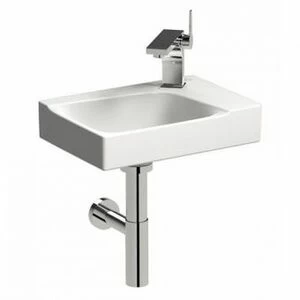 127045000 Подвесная раковина настенная прямоугольная Keramag  белая