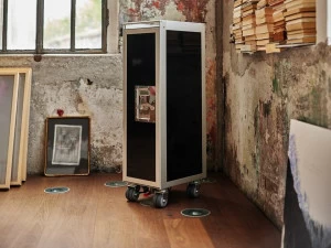 Алюминиевая тележка для еды