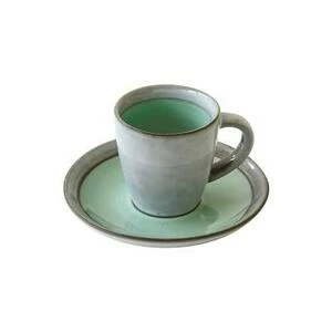 Чашка с блюдцем Origin, 75 мл, салатовая