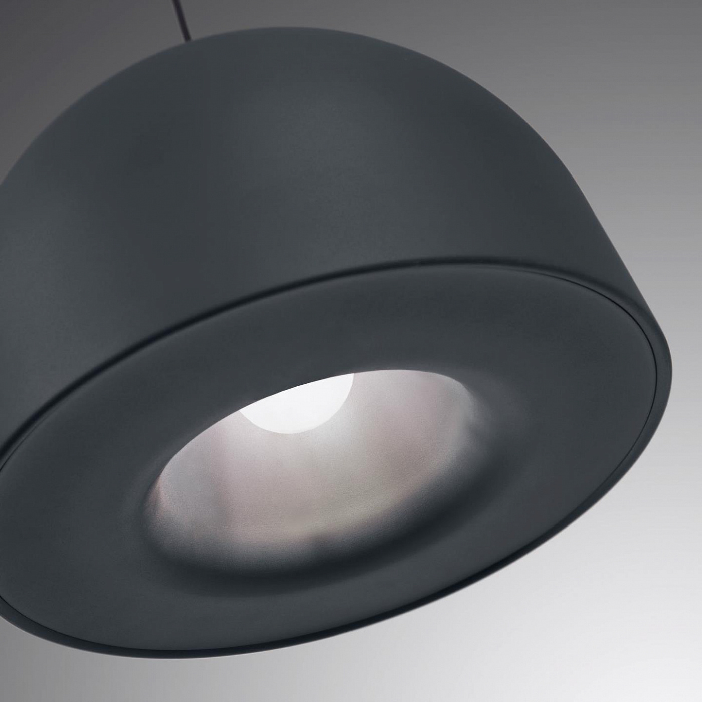 103240 Потолочный светильник из черного алюминия La Forma Karina - Вид №1