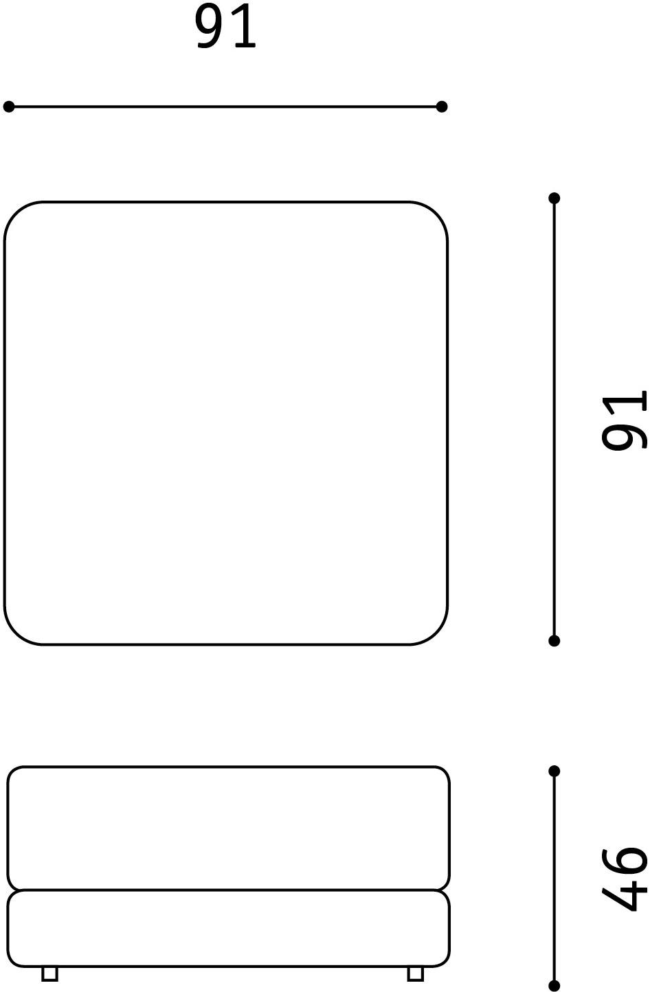 Febal Casa Модульный тканевый диван с полкой для журналов Softcase sun-id-1501311 - Вид №17