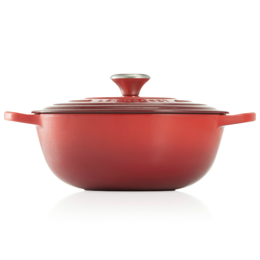 Казан чугунный Le Creuset, Ø32 см, вишневый 21114320600430 - Вид №8