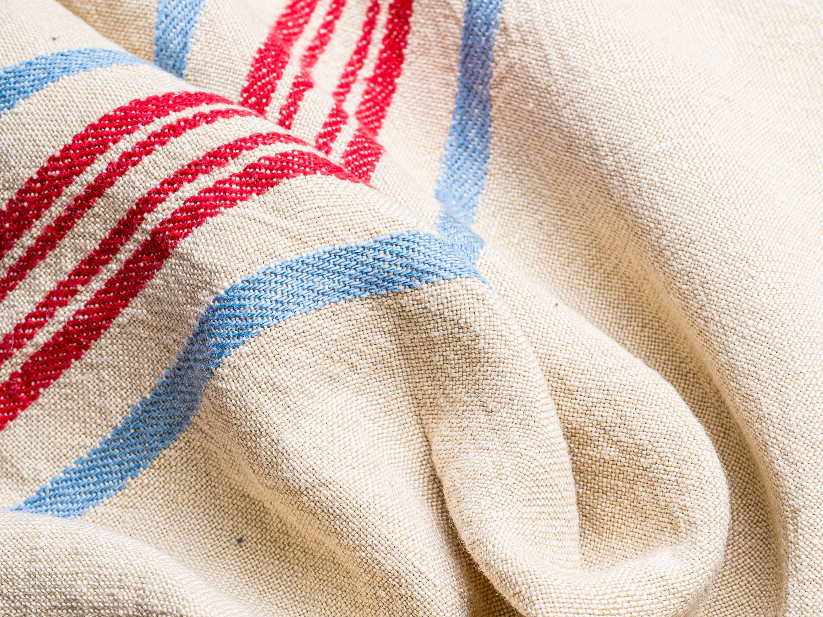 Льняная полосатая ткань The House of Lyria BRAZEAU ARCH-00052888