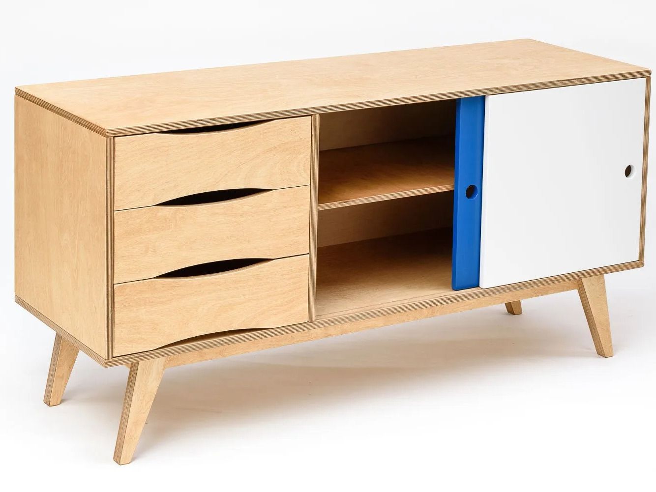 Деревянный шкаф с ящиками с раздвижными дверями Radis Special treasures ARCH-00093521