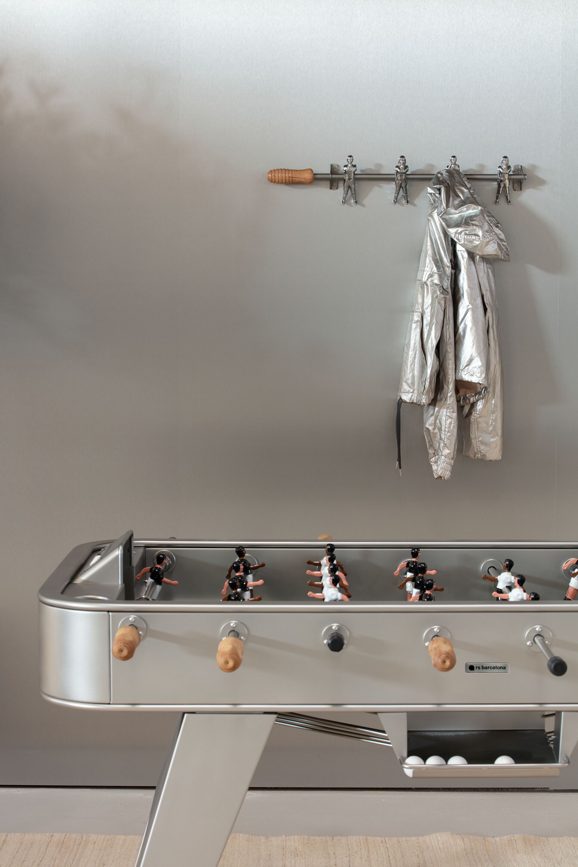 Нержавеющая сталь Calciobalilla для внутреннего и наружного применения RS Barcelona RS2 OUTDOOR FOOTBALL TABLE ARCH-00142407 - Вид №3