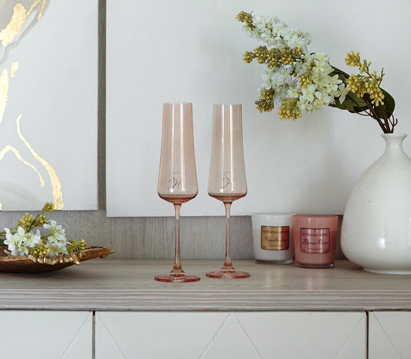 Victoria Stenova 611019 Набор бокалов для шампанского Astoria Coral  - Вид №1