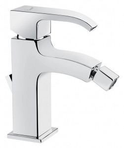 74004BIO Смеситель Niagara с донным клапаном для биде, цвет белый матовый