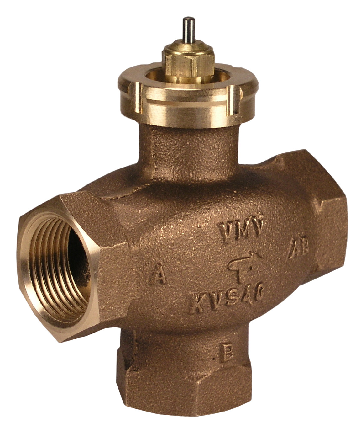 Danfoss Клапан регулирующий седельный трехходовой VMV VMV 40 регулирующий клапан Kvs 14.0 ext. 065F6040  - Вид №1