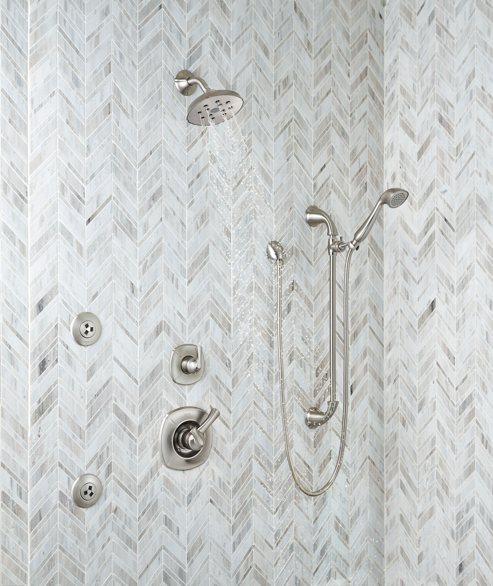 T50010-SS Спрей для тела HydraChoice® Body Spray Trim Delta Faucet HydraChoice Body Spray System Нержавеющая сталь  - Вид №7