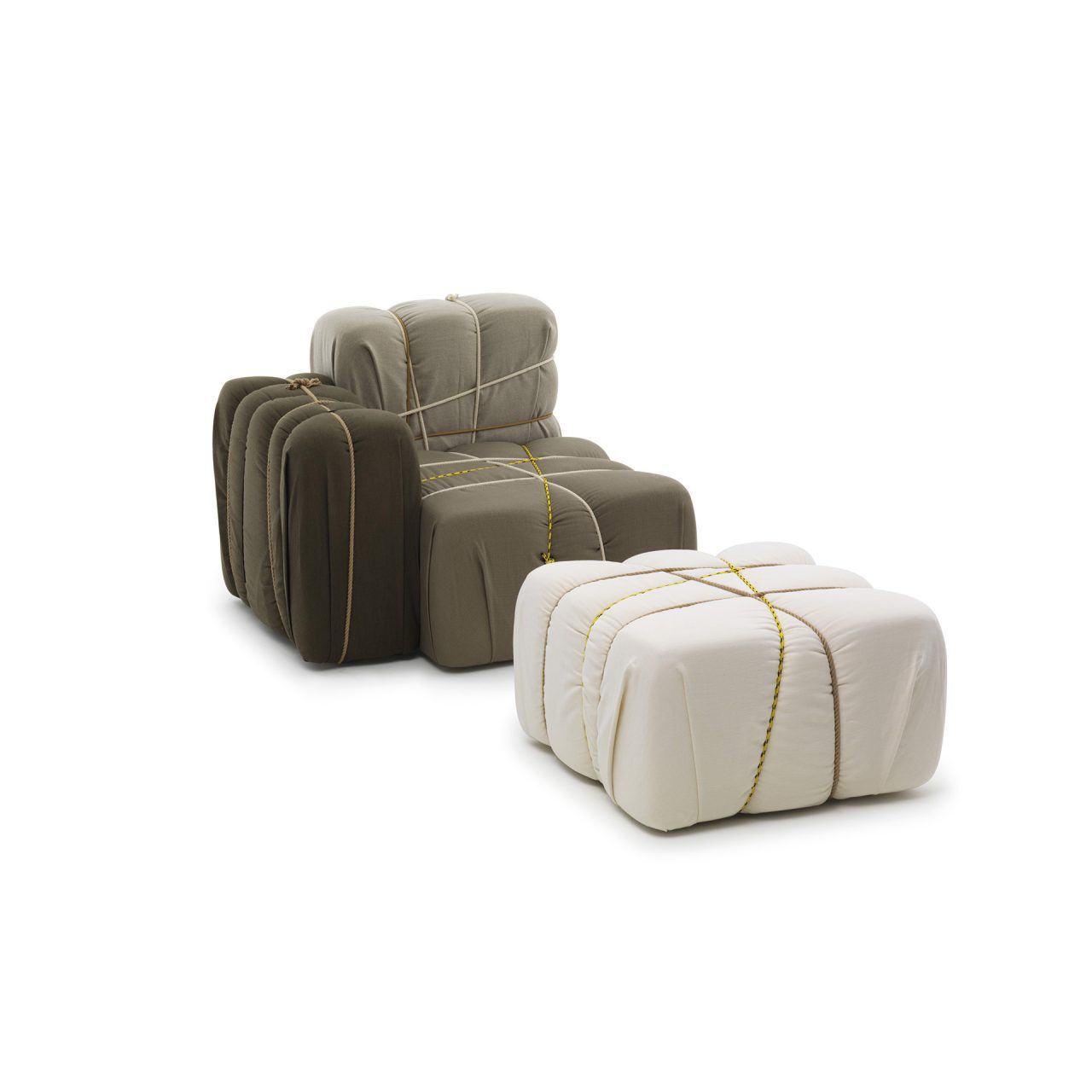 Тканевое кресло с подлокотниками Mogg CONTROPAKKO ARCH-00033423 - Вид №2