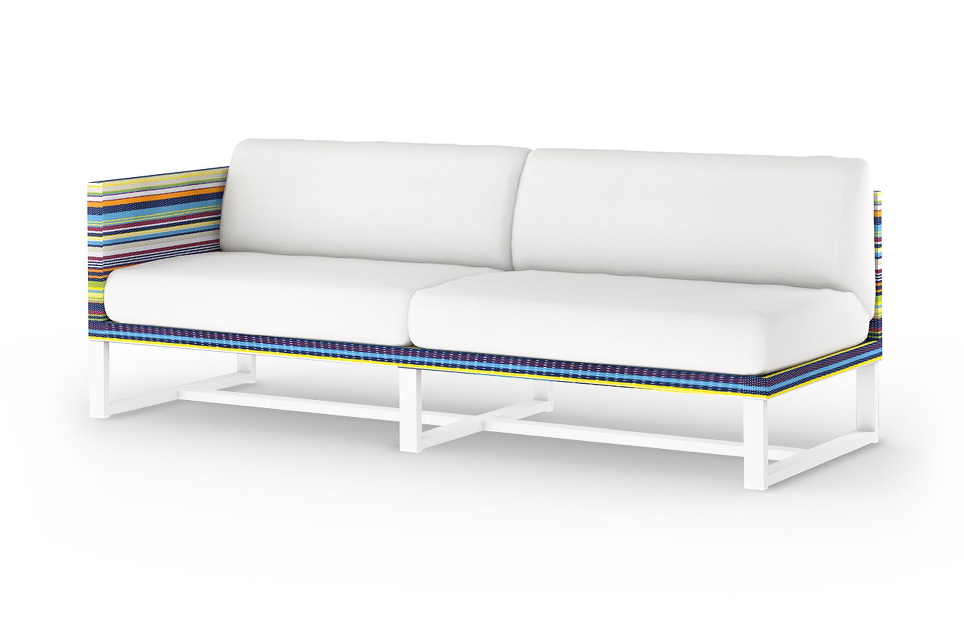 2-местный тканевый садовый диван MAMAGREEN Stripe ARCH-00062065 - Вид №3