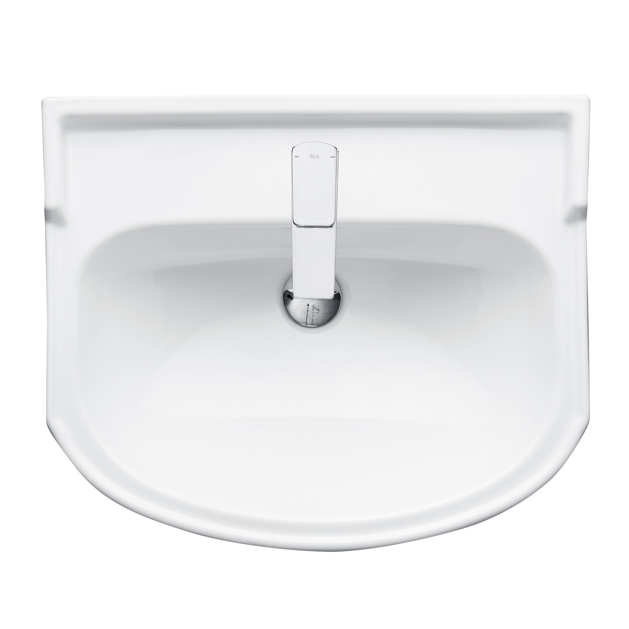 1AX015WBXX000 Накладная раковина на столешницу  прямоугольная AQUATON ДЖИММИ - Вид №1