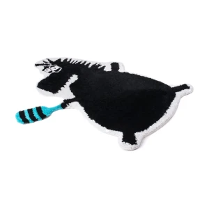 Коврик для ванной Irony цвет чёрный