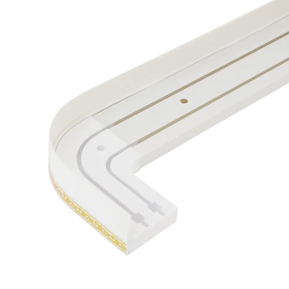 Santreyd Флора — двухрядный потолочный карниз с орнаментом, 3 м 83325288 STLM-0040473 - Вид №1