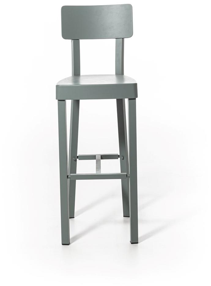 Gervasoni Табурет из алюминия с порошковым покрытием со спинкой Gervasoni outdoor sun-id-1488588 - Вид №1