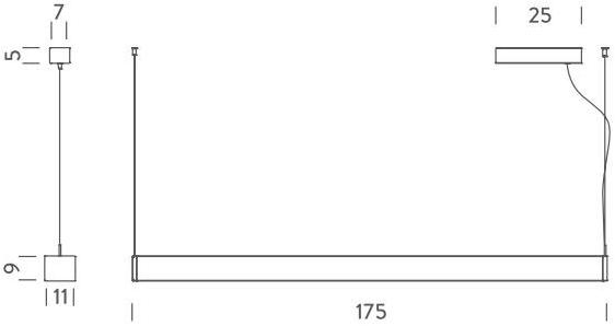 NEMO Светодиодная подвесная лампа из экструдированного алюминия Tru sun-id-1381160 - Вид №5