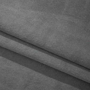 СТОЛИЦА ТЕКСТИЛЯ Бархатная ткань для штор темно-серый 150 см 89389427
