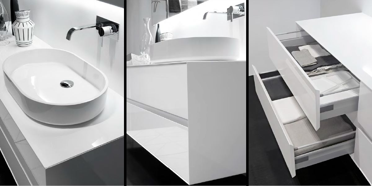 Комплект мебели №62 180 см Antonio Lupi PANTA REI Antoniolupi 62PANTAREI - Вид №1