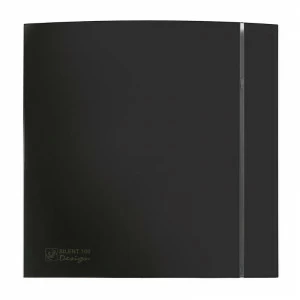Накладной вентилятор Soler Palau SILENT-100 CZ BLACK DESIGN 4C