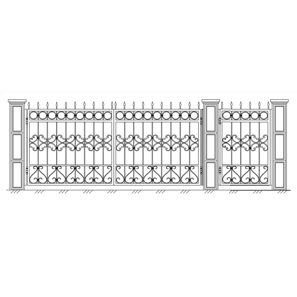 Santreyd Кованая пика для забора из стали 81964720 STLM-0015719 - Вид №2