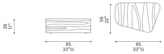 Poltrona Frau Журнальный столик из орехового дерева La collezione - divani e poltrone sun-id-1483063 - Вид №3