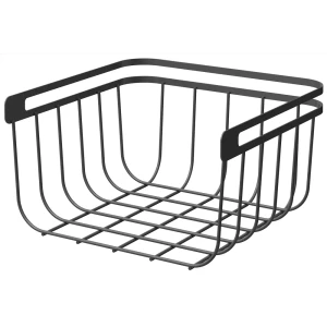 Вставка сетчатая для полки Spaceo KUB Paris 32x17.4x30.8 cм металл цвет черный 82006882 STLM-2067757